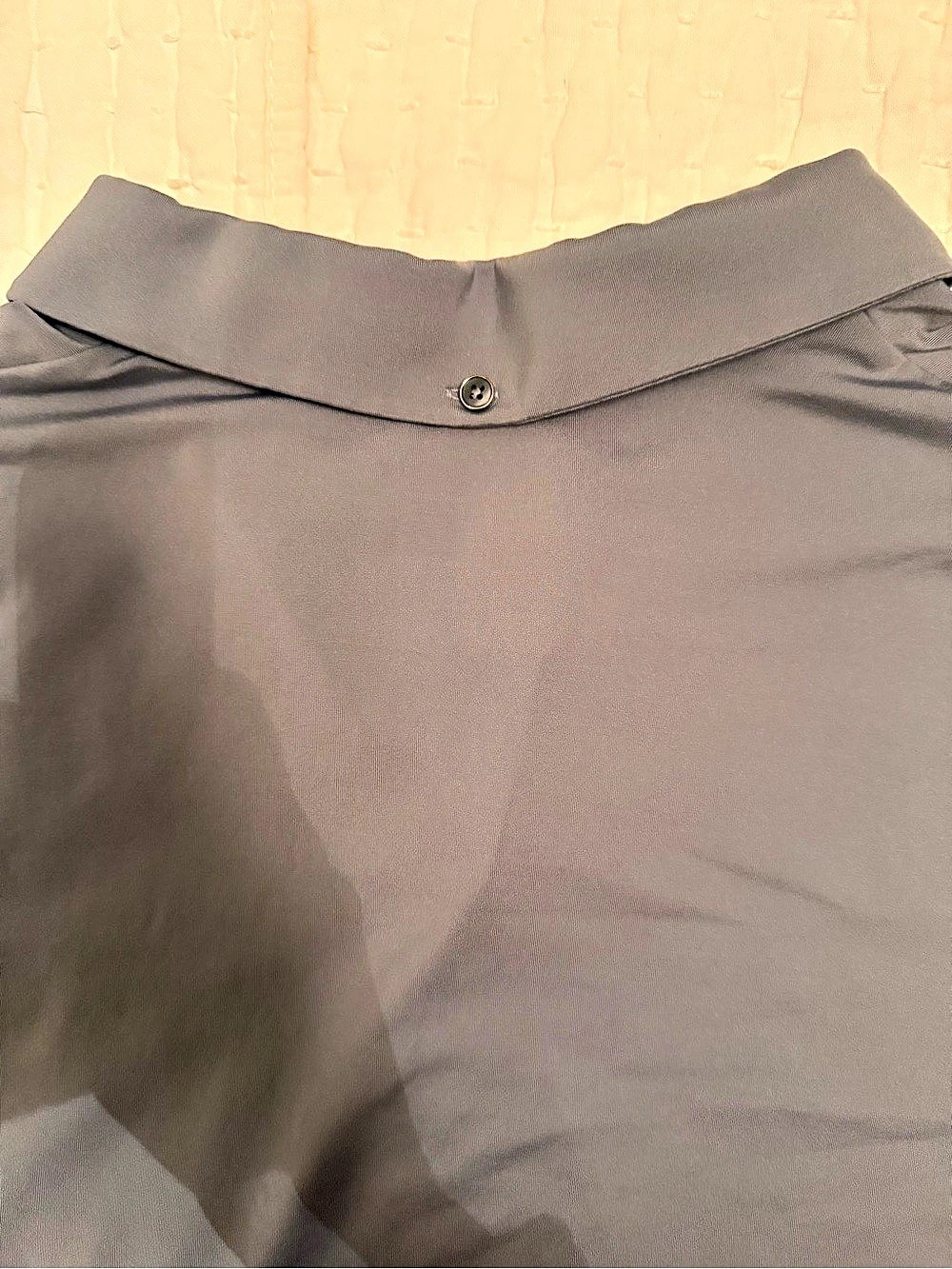 Puma Golf Men’s Gray Orange Striped Performance Polo Shirt Size L - Picture 9 of 9